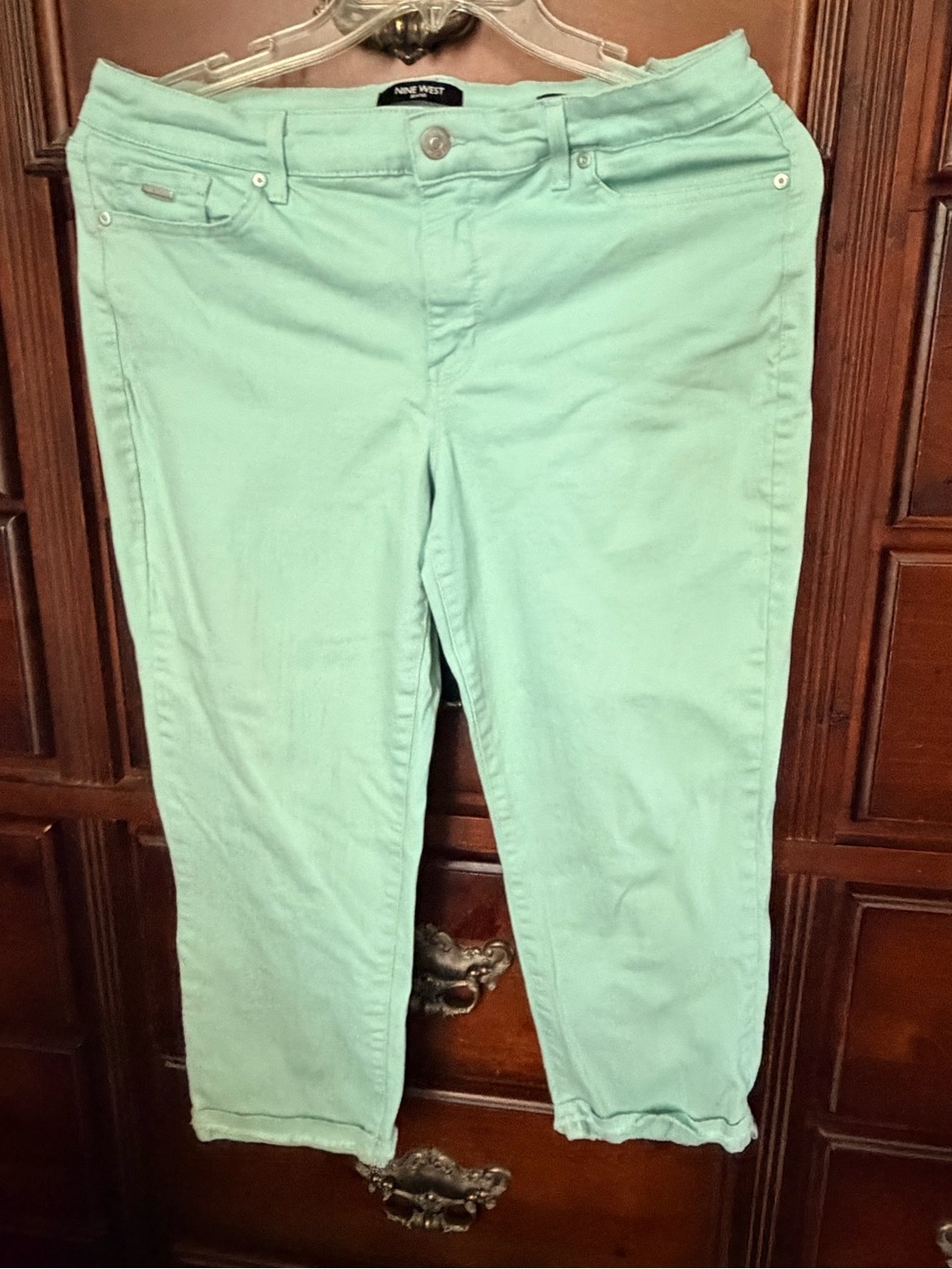 Nine West Mint Green Jeans